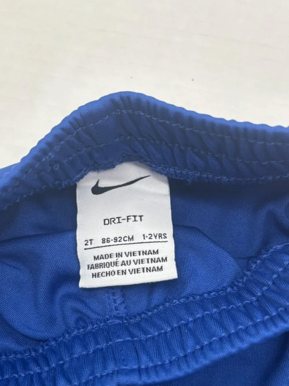 Nike Dri-Fit Toddler Boys Blue Athletic Shorts Size 2T
